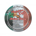 Personalized 4.5" Round Car Magnet