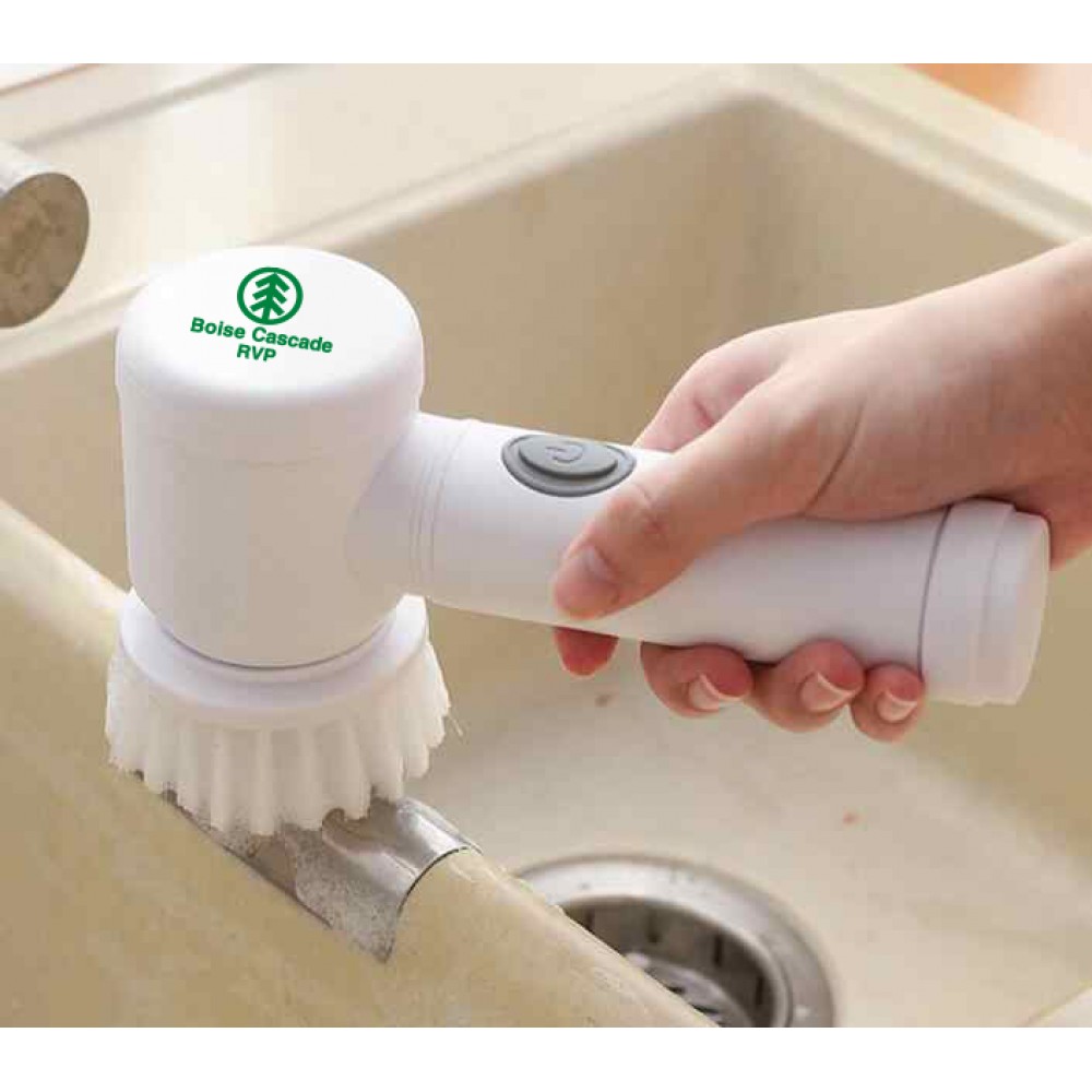 Personalized New Top seller Electric Spin Scrubber Electric Cleaning Brush 5 Replaceable Brush Heads Handheld