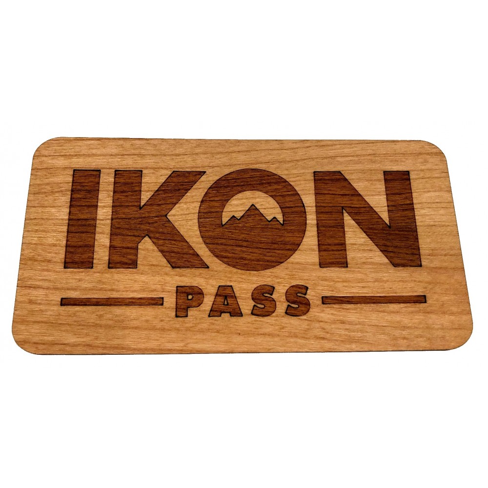Medium Wooden Logo Sticker Logo Printed Medium Wooden Logo Sticker Logo Printed