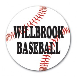 5.75" Round Car Magnet with Logo