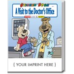 A Visit to the Doctor's Office Sticker Book Logo Printed