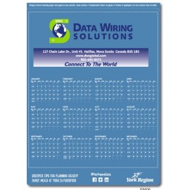 Promotional Stick-It Anywhere Decal with Matte Finish (9.5"x12")