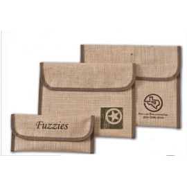 14"x11.25" Hessian Laminated Jute/Burlap Document Envelope with Logo  14"x11.25" Hessian Laminated Jute/Burlap Document Envelope with Logo