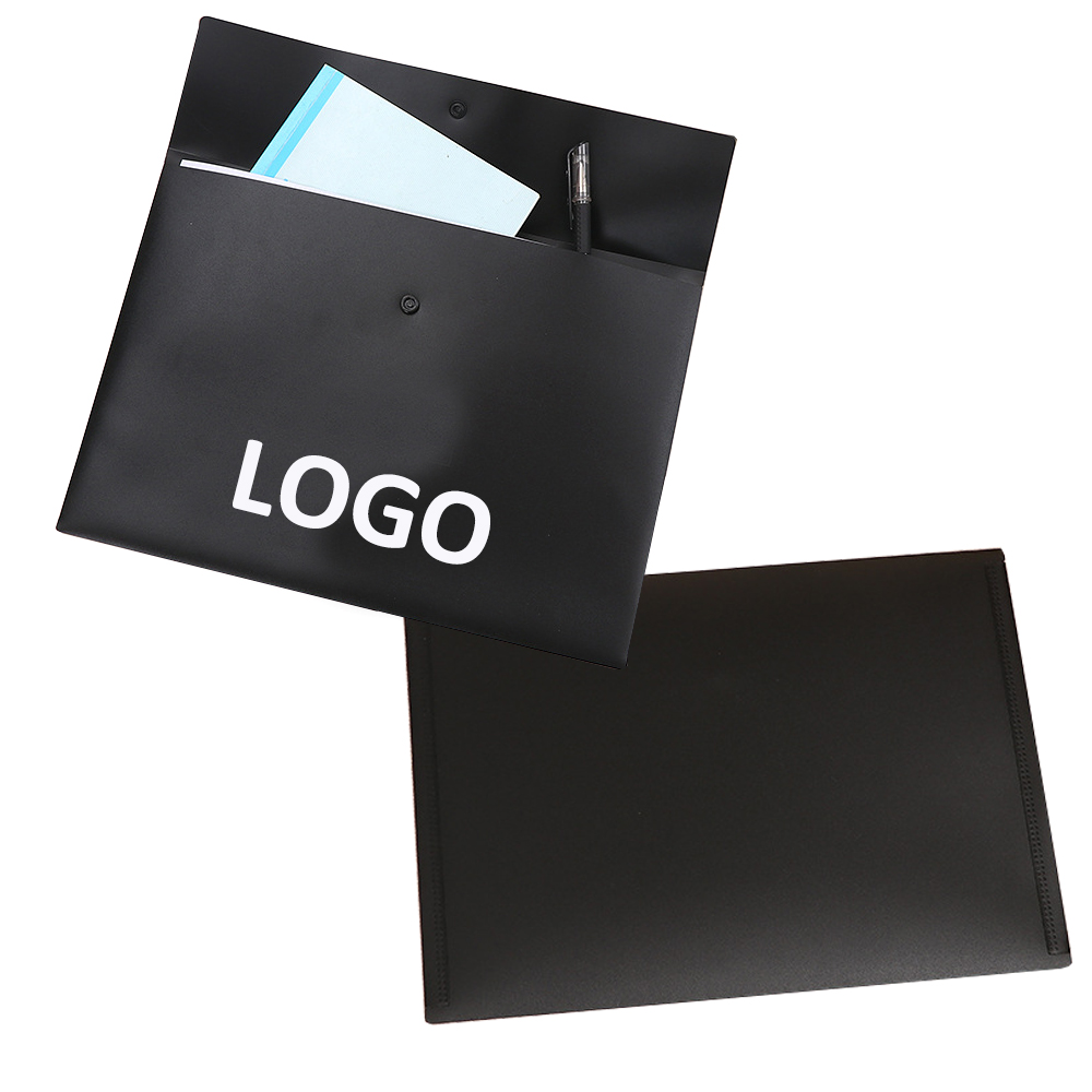 A4 Plastic Document Envelope with Logo