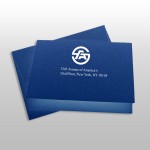 Custom Imprinted 5.25" X 4.375" A2 70lb 4:0 Premium Uncoated Text Digital Printing Envelope