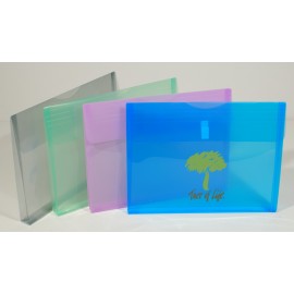 Custom Horizontal Letter Envelope Extended - Velcro  Custom Horizontal Letter Envelope Extended - Velcro