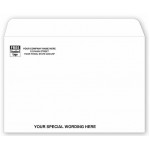 Branded White Mailing Envelope - Open Top