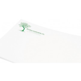 Logo Printed Standard Gum Flap Mailing Envelope w/1 Standard Ink Color & Black Ink (9"x12")