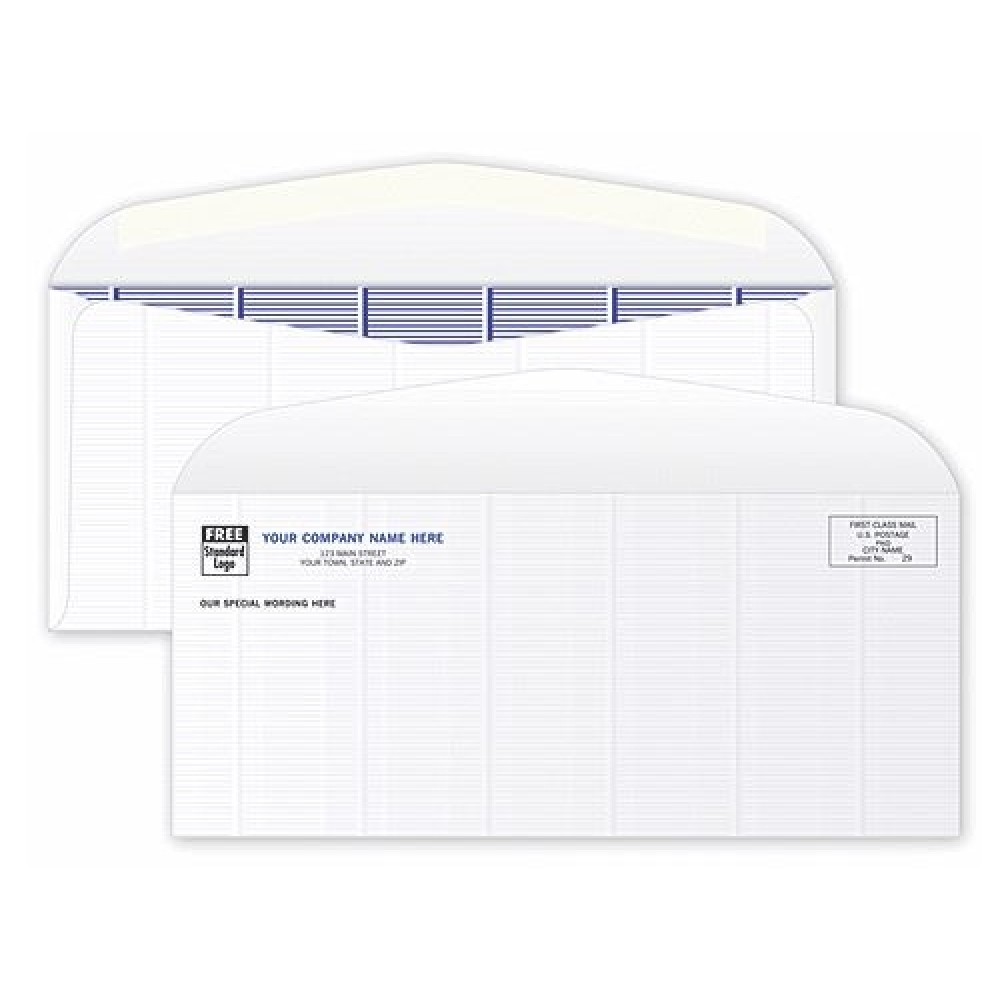 #10 Standard Confidential Security-Tint Envelope Branded #10 Standard Confidential Security-Tint Envelope Branded