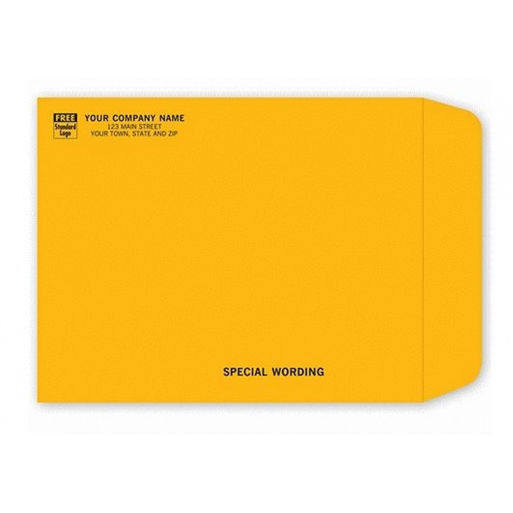Kraft Large Mailing Envelope (Open End) Logo Printed Kraft Large Mailing Envelope (Open End) Logo Printed
