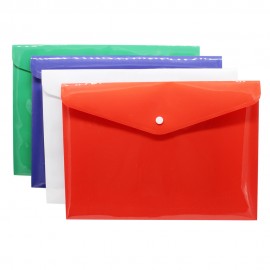 A4 Button Document Envelope with Logo