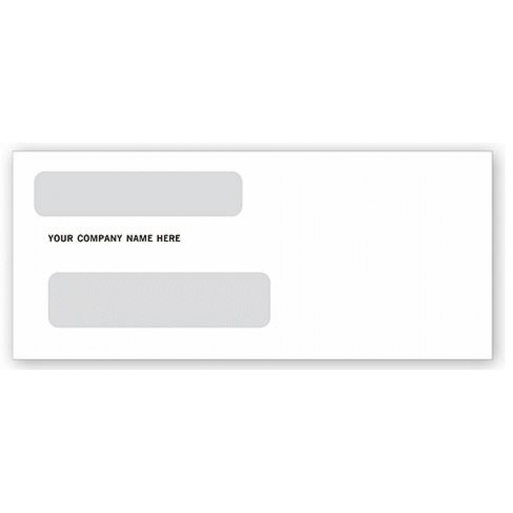 Confidential Dual-Window Envelopes (Imprinted) Custom Imprinted Confidential Dual-Window Envelopes (Imprinted) Custom Imprinted