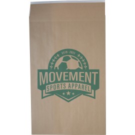Dura-Bag One Color Expandable Paper Mailer 12.5" W x 20" H x 4" D with Logo  Dura-Bag One Color Expandable Paper Mailer 12.5" W x 20" H x 4" D with Logo