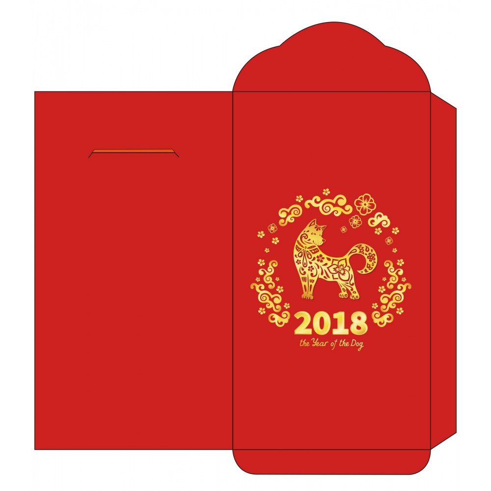 Promotional 2018 Red Envelope