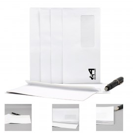 Custom White Windowed Envelope  Custom White Windowed Envelope