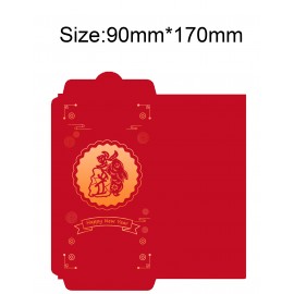 Rabbit Year#22 Lunar New Year Red Envelope New Year Envelopes Happy New Year with Logo  Rabbit Year#22 Lunar New Year Red Envelope New Year Envelopes Happy New Year with Logo