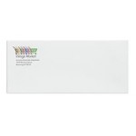 Full Color Standard Gum Flap Business Envelopes Logo Printed