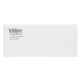 Full Color Standard Gum Flap Business Envelopes with Logo