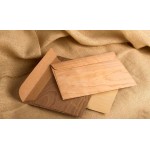 5" x 7" - Wood Veneer Envelopes - A7 - Blank - USA-Made Branded