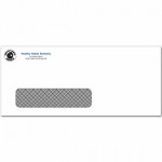 Branded #10 Confidential Single-Window Security Tint Envelope