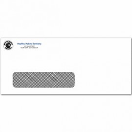 Branded #10 Confidential Single-Window Security Tint Envelope