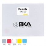 Logo Printed Huge Colored Registration Envelopes w/ Window (1 Color)