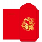 Custom Imprinted Happy Dog Year Red Envelope