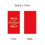 Holly Jolly Christmas Red Envelope with Logo