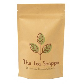 Custom Full Color Stand Up Kraft Barrier Pouch 5" W x 8" H x 2.5" D