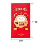Goodluck Fortune Cat New Year Red Envelope with Logo