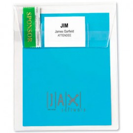 Promotional Vinyl Vertical Registration Envelope (1-Color Imprint)  Promotional Vinyl Vertical Registration Envelope (1-Color Imprint)