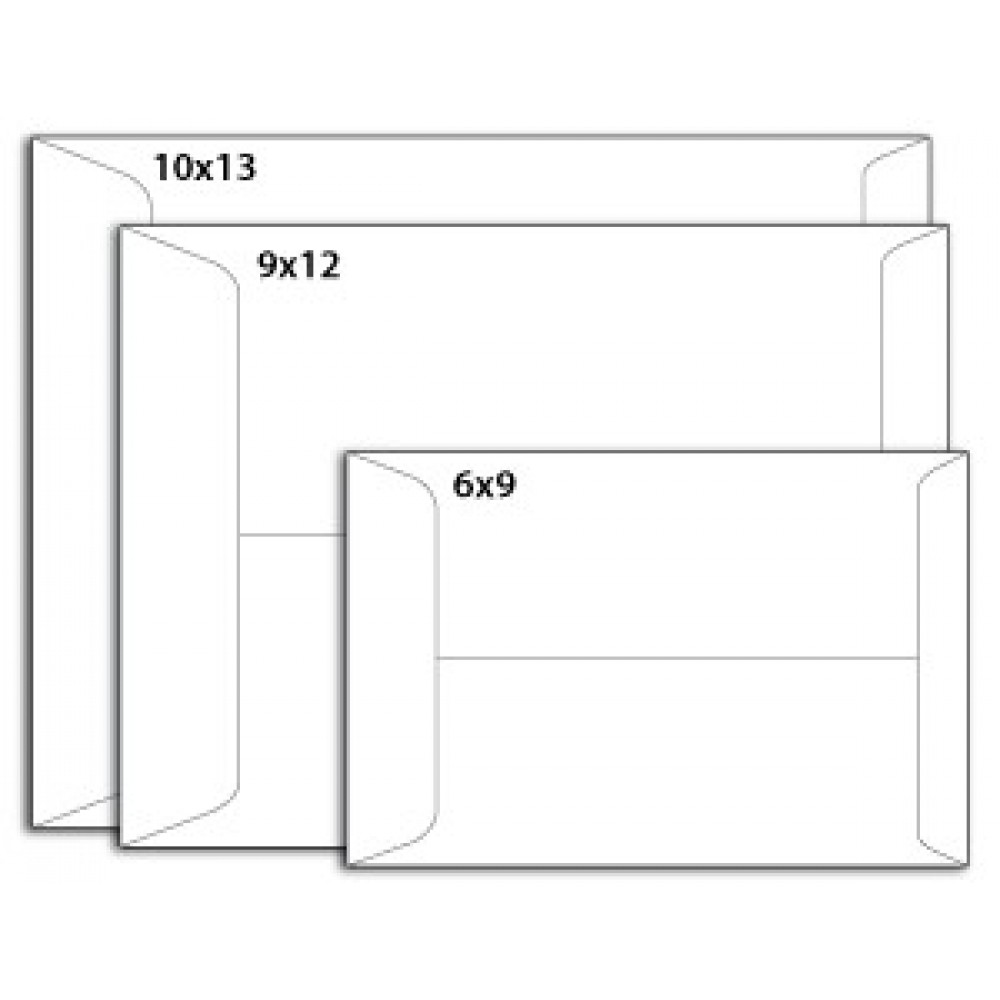 Envelope 6" x 9" Book, Catalog, 4 color process with Logo