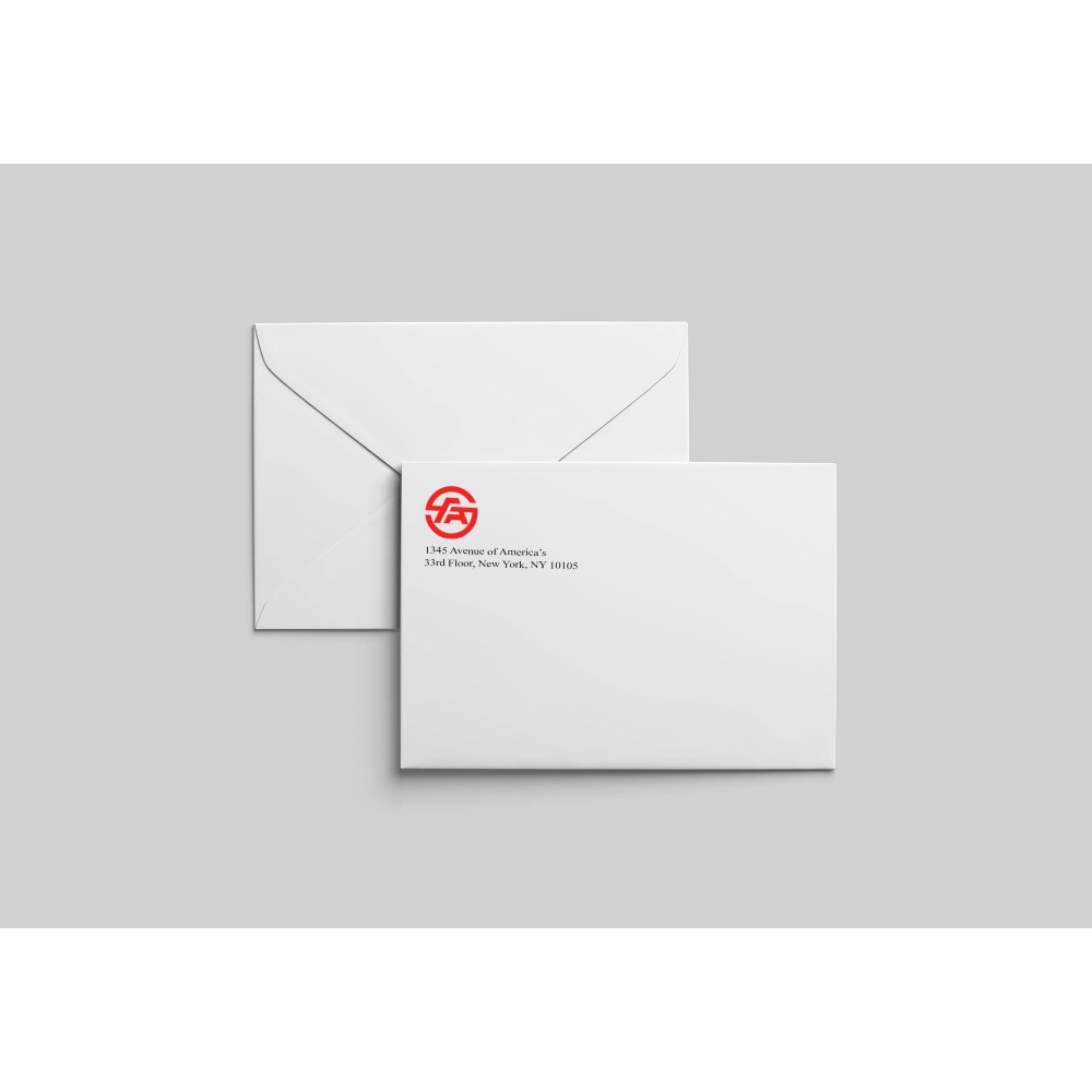 Custom Imprinted 8.875" X 3.875" A7 70lb 4:0 Premium Uncoated Text Envelope