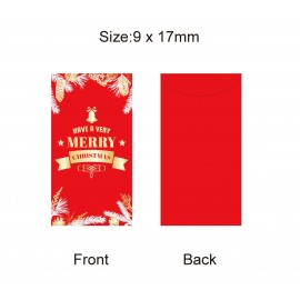 Promotional Have A Very Merry Christmas Red Envelope