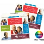 Branded Envelope & File Folder In One! Full Color Tabbed Priority Mailer W/ Glossy Finish