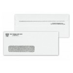Logo Printed #10 Confidential Self-Seal Single-Window Security Tinted Envelope