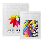 1/8" Premium UV Imprinted Poly Bubble Self Seal Mailer Envelope (10.5"x15") with Logo