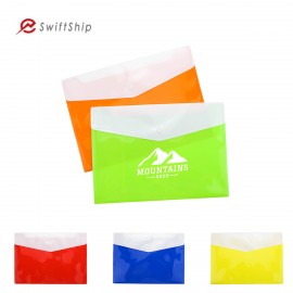 Personalized A4 Multicolored Horizontal File Bag