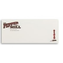 80 Lb. Text Full Color #10 Flat Print Stationery Envelopes Branded