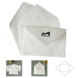 C6 White Envelope with Logo