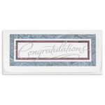 Marble Congrats Currency Envelope Branded