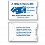 Branded PaperTyger RFID Custom Credit Card Sleeve