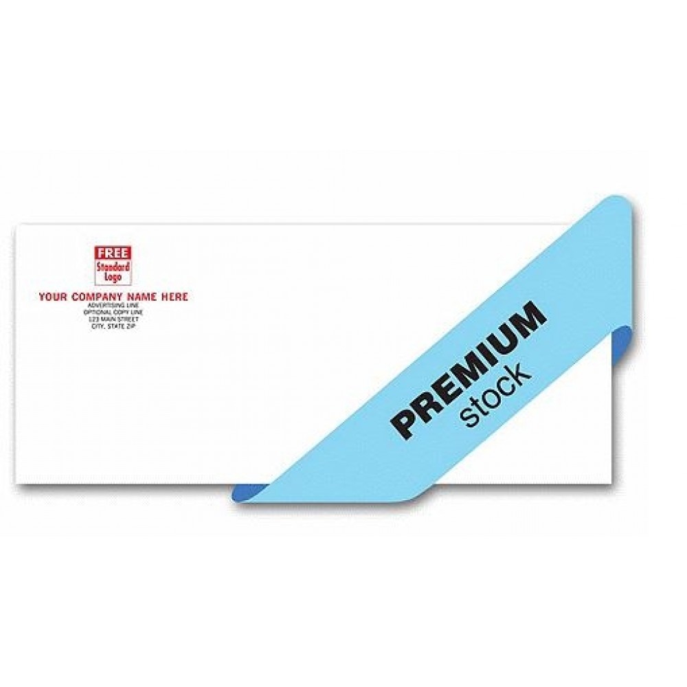 Custom Imprinted Premier Stationery Self-Seal Envelope Custom Imprinted Premier Stationery Self-Seal Envelope