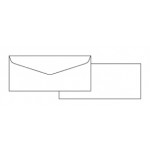 #9 White Wove Envelope Branded