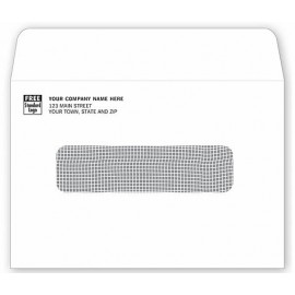 Custom Imprinted Self-Sealing Statement Envelope 500