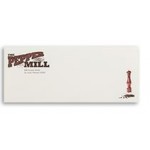 Custom Imprinted Full Color #10 Linen, Smooth or Opaque Flat Print Stationery Envelopes