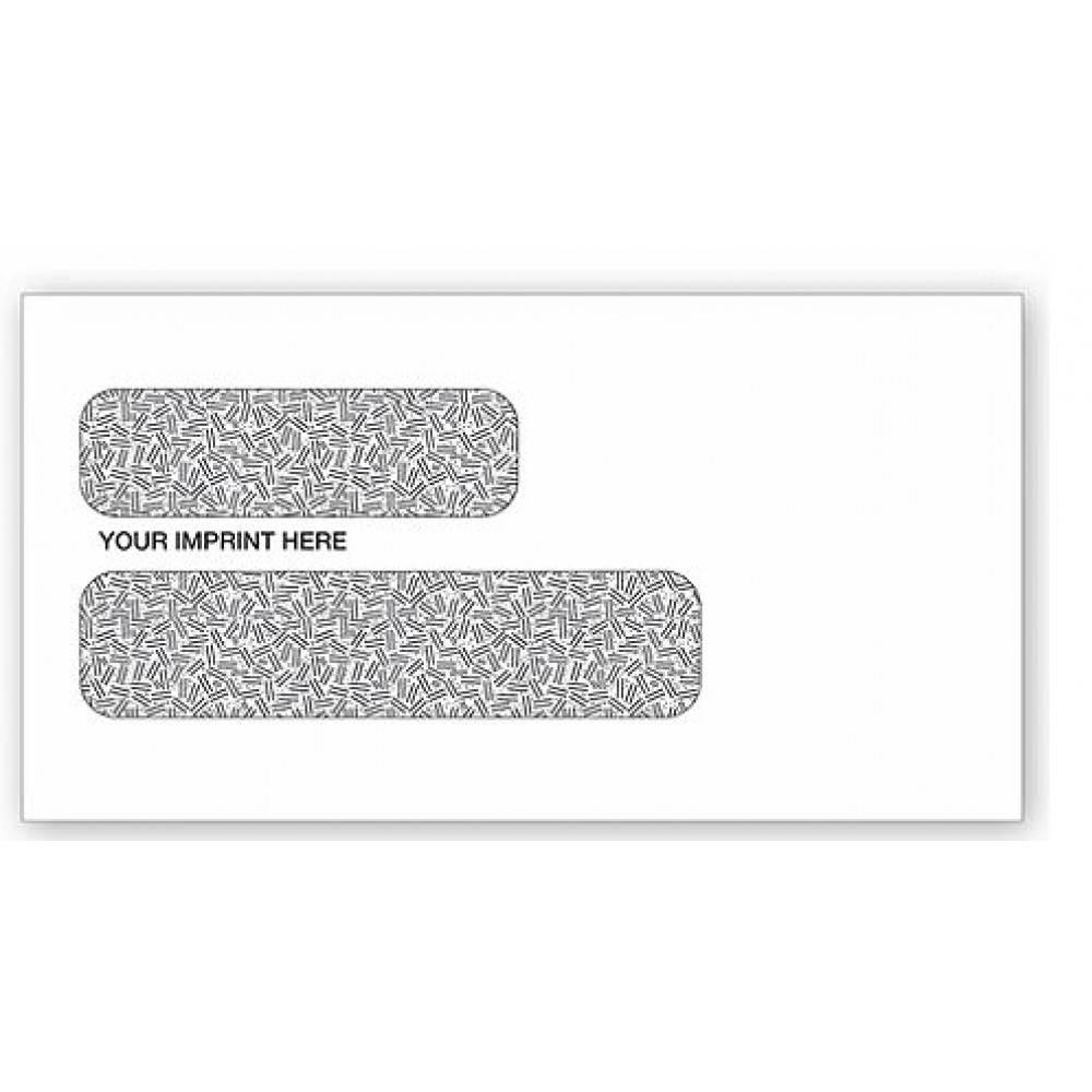 Classic Collection Small Dual-Window Envelope (Imprinted) Logo Printed Classic Collection Small Dual-Window Envelope (Imprinted) Logo Printed