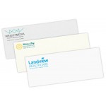 Logo Printed Spot Color Flat Print #10 Stationery Envelopes w/24 Lb. Stock