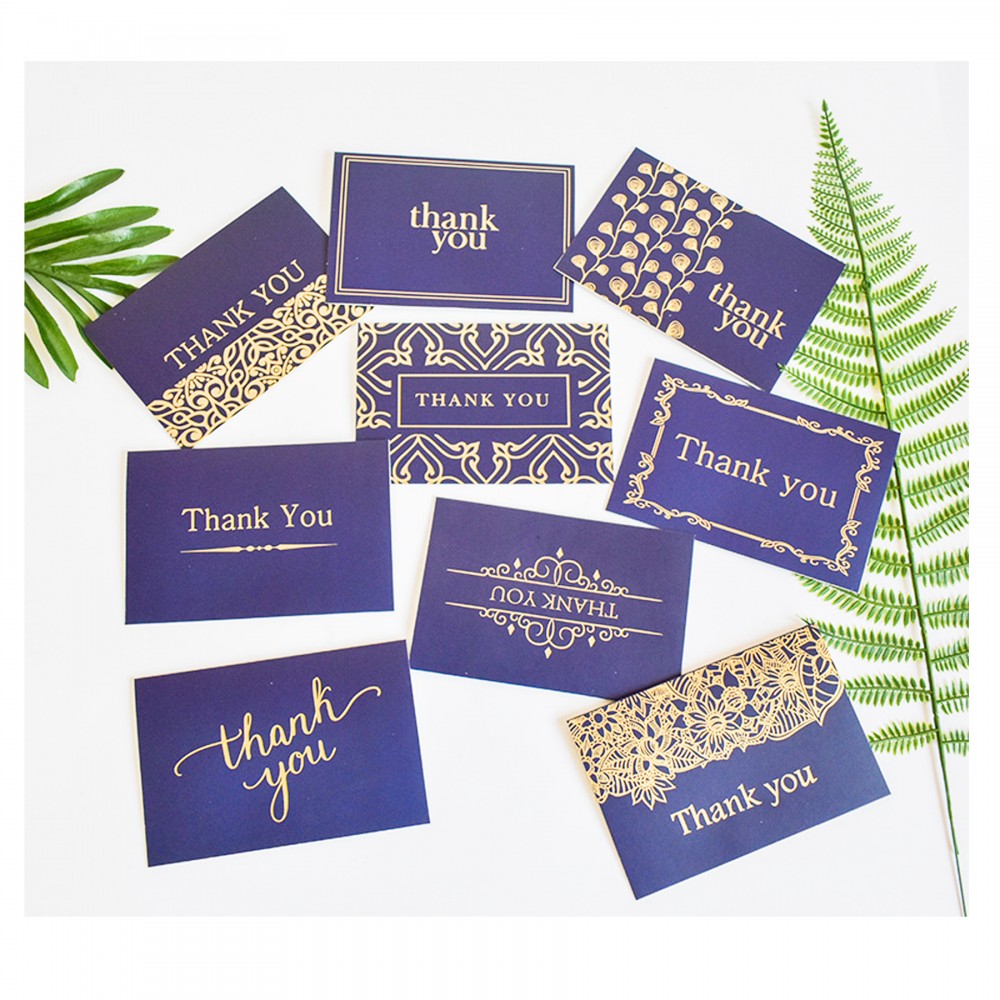 Blank Thank You Cards with Envelopes with Logo