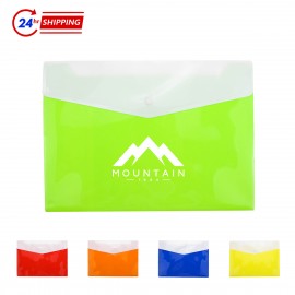 Promotional A4 Multicolored Horizontal File Bag